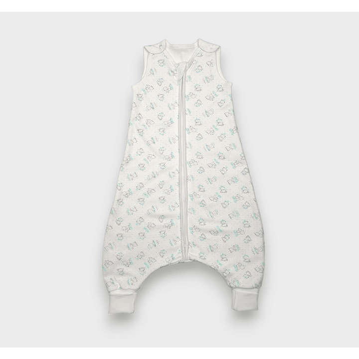 Rainy Гащеризон за сън с крачета Сиви мечета Baby