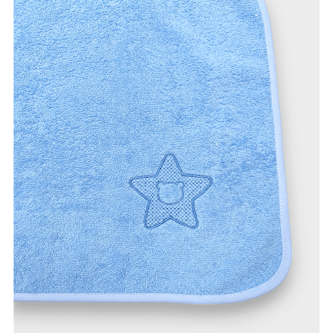 Rainy Хавлиена кърпа Звезда с мече 40х60 см. син
