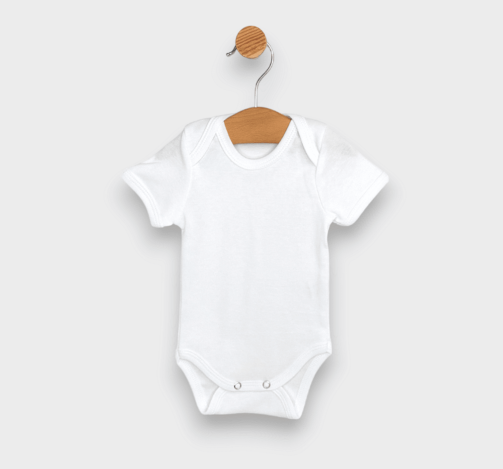 Rainy Комплект бодита 3 части къс ръкав 56 - 80 см. киви/бял/розов