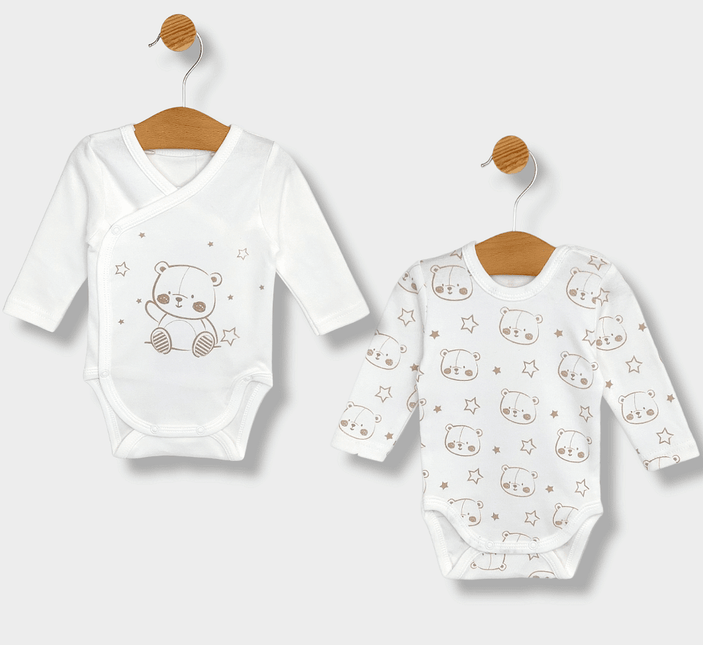 Rainy Комплект бодита 2 части Bear and Stars 56 - 68см.