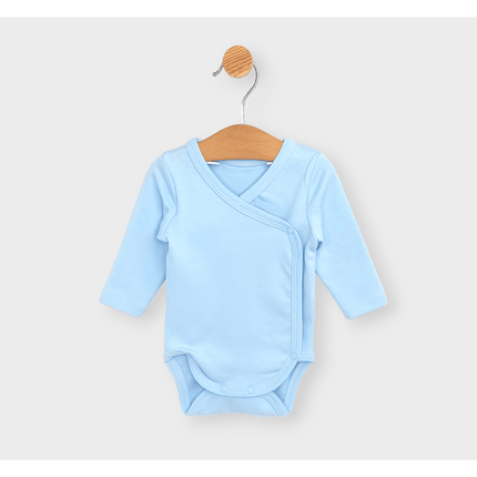 Rainy Комплект бодита 3 части дълъг ръкав 48 - 68 см. син/син океан/млечно зелен