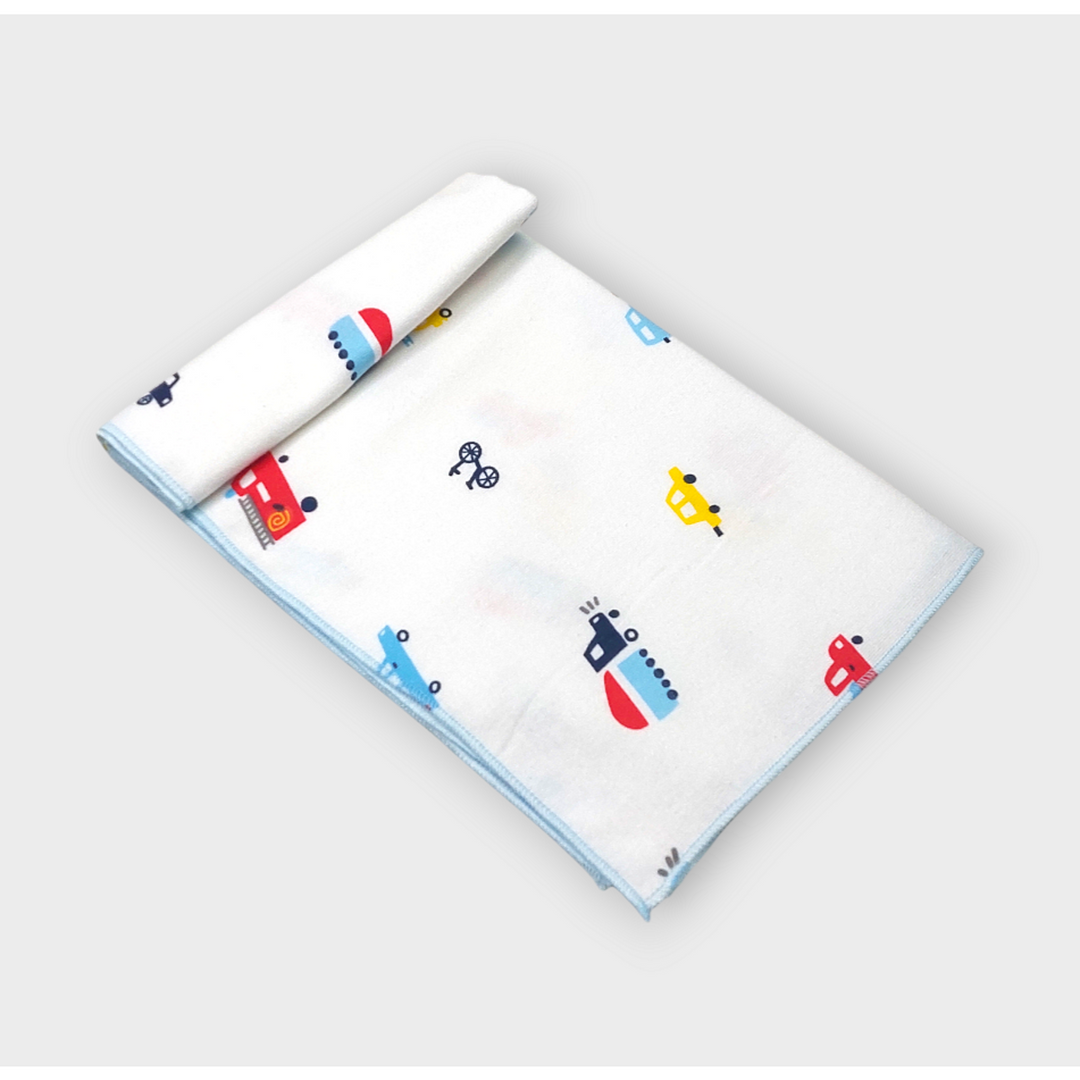 Rainy Комплект памучни пелени за бебе Бархет и Тензух Коли