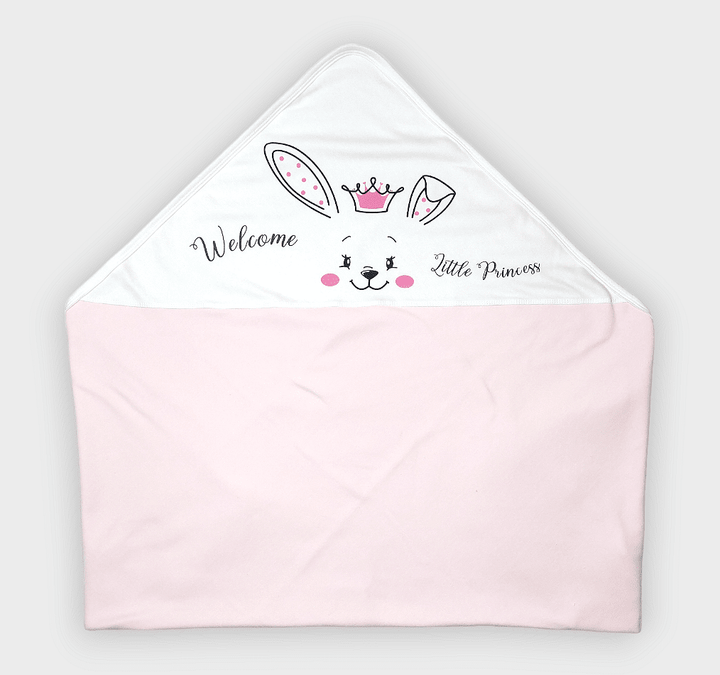 Rainy Лятна бебешка пелена Welcome little princess 85х85 см.
