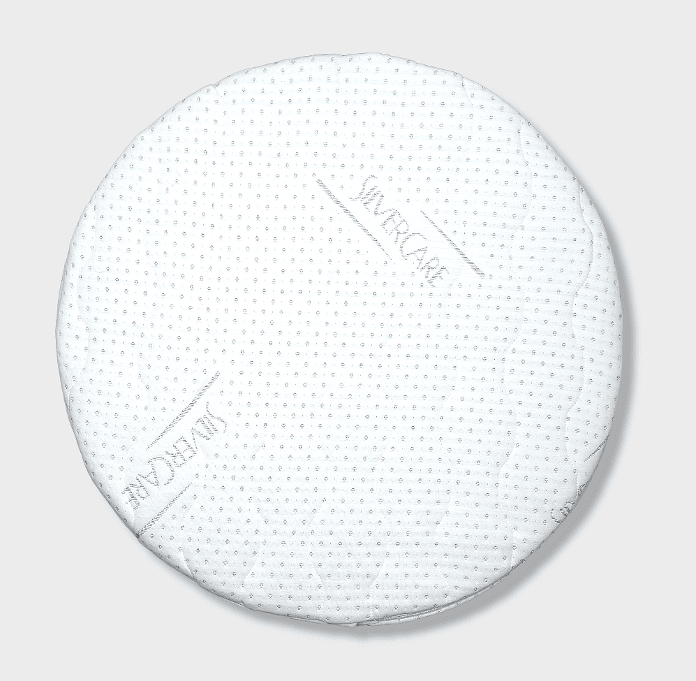 Rainy Матрак за бебешка кошара Angelo Transformer (кръг) Ф70х8 Сребърни нишки