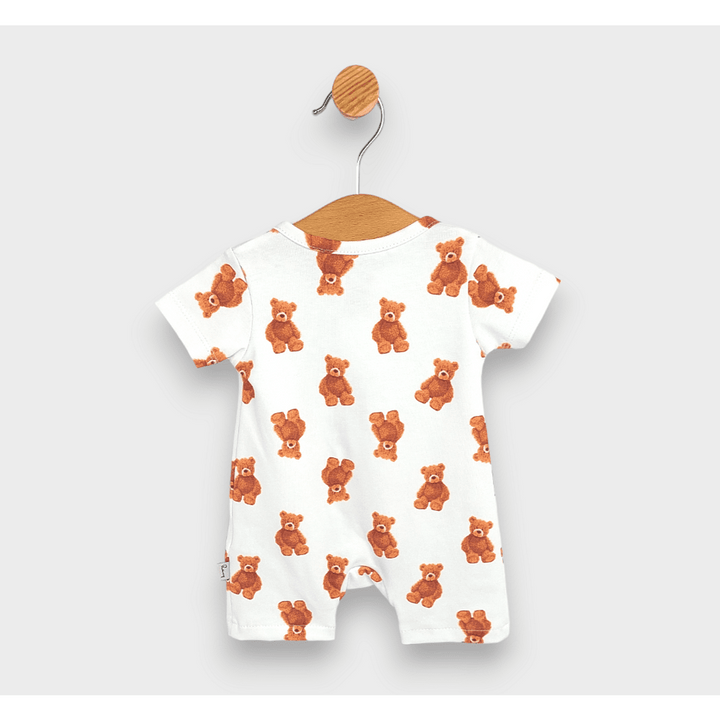 Rainy Premium Бебешки гащеризон Bears къс ръкав 56-80см.