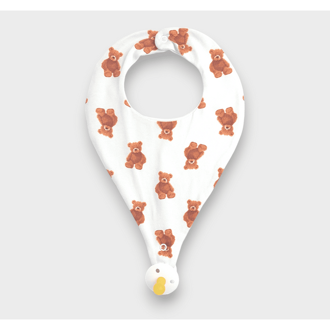 Rainy Premium Бебешки комплект за изписване 10ч. Bears Лято + подарък биберон Bibs