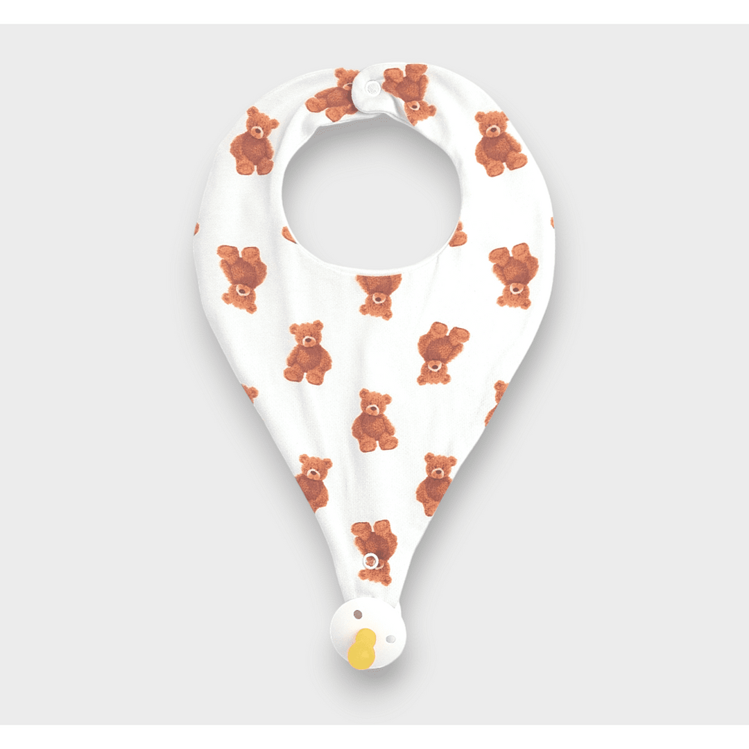 Rainy Premium Бебешки комплект за изписване 10ч. Bears Лято + подарък биберон Bibs