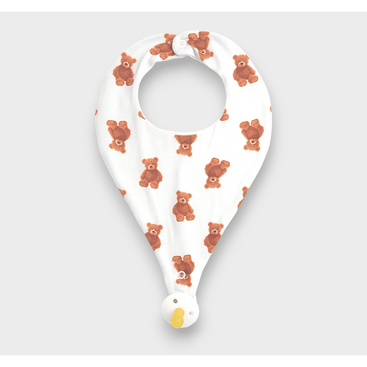Rainy Premium Бебешки комплект за изписване 10ч. Bears Лято + подарък биберон Bibs