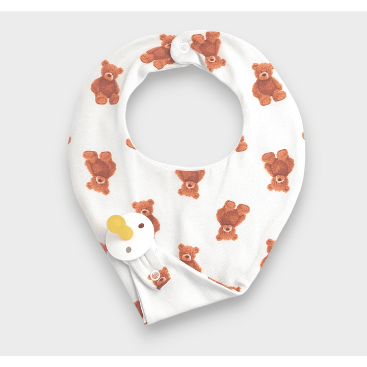 Rainy Premium Бебешки комплект за изписване 10ч. Bears Лято + подарък биберон Bibs