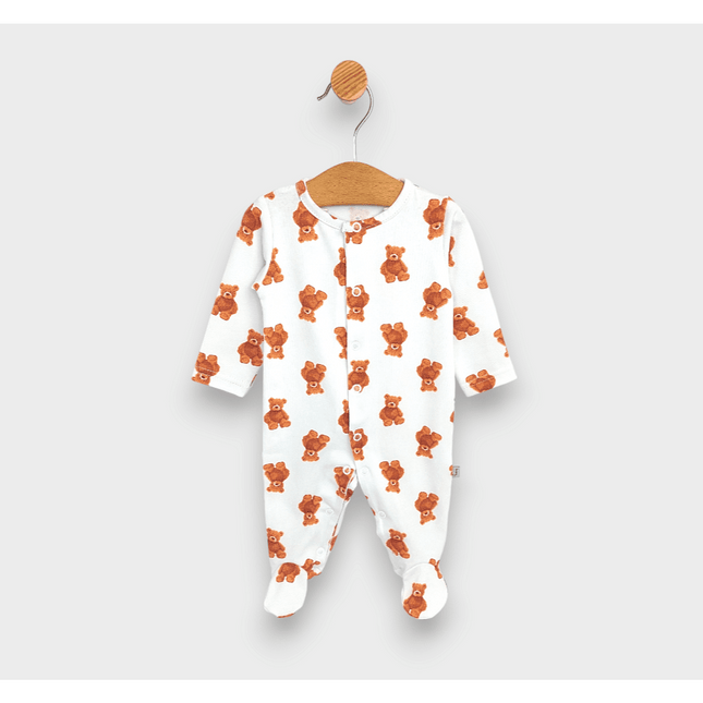 Rainy Premium Бебешки комплект за изписване 10ч. Bears Лято + подарък биберон Bibs