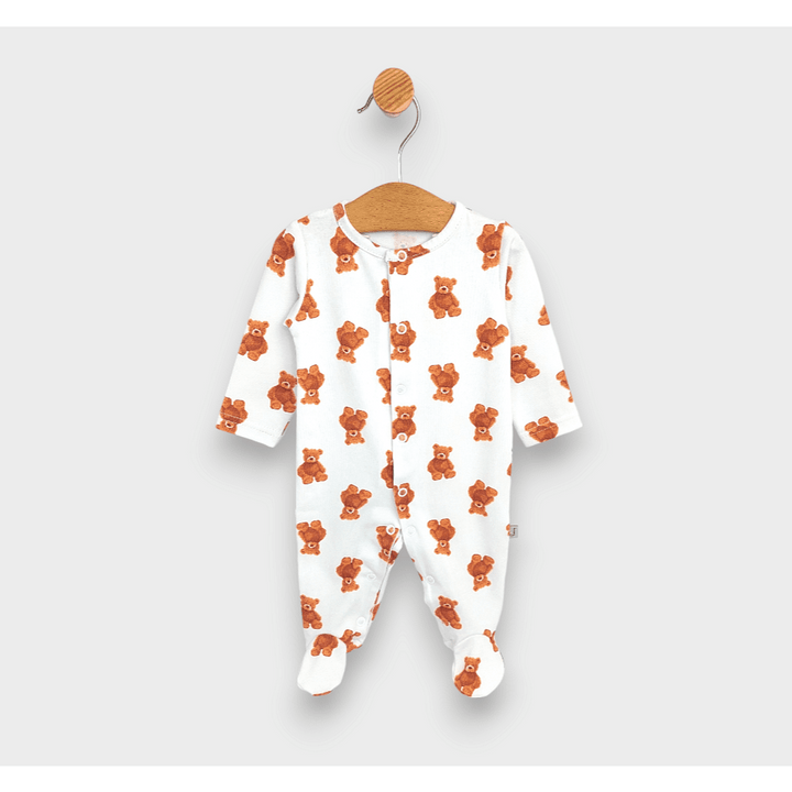 Rainy Premium Бебешки комплект за изписване 10ч. Bears Лято + подарък биберон Bibs