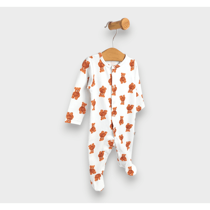 Rainy Premium Бебешки комплект за изписване 10ч. Bears Лято + подарък биберон Bibs