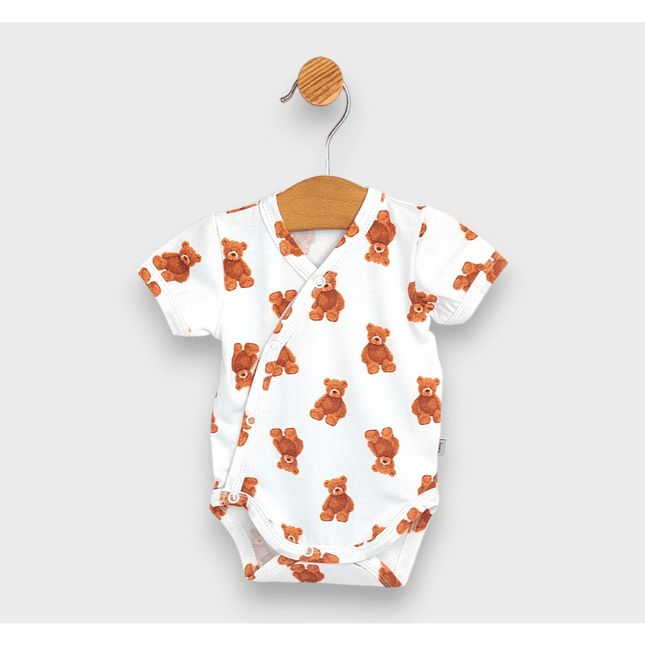 Rainy Premium Бебешки комплект за изписване 10ч. Bears Лято + подарък биберон Bibs