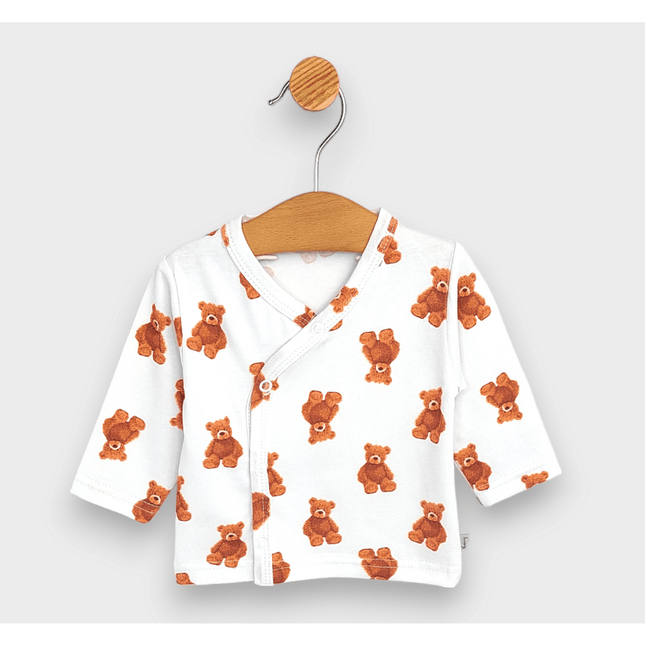 Rainy Premium Бебешки комплект за изписване 10ч. Bears Лято + подарък биберон Bibs