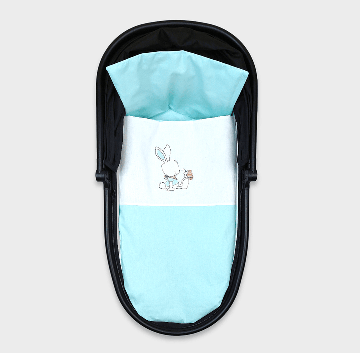 Rainy Спален комплект за количка 4 части Basic Rabbit and butterfly Лято