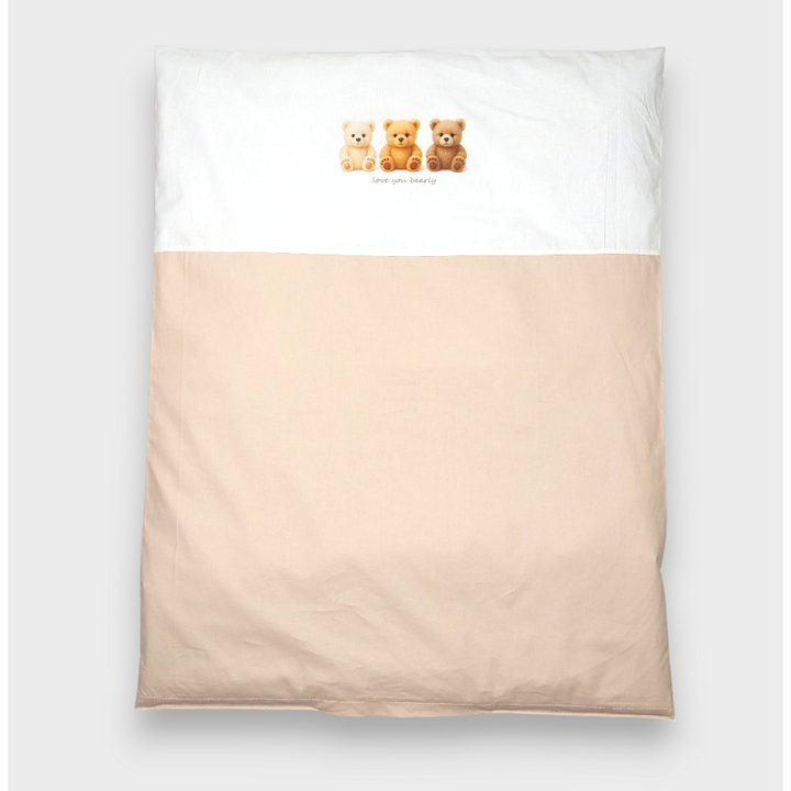 Rainy Спален комплект за количка 5 части Basic Love you bearly