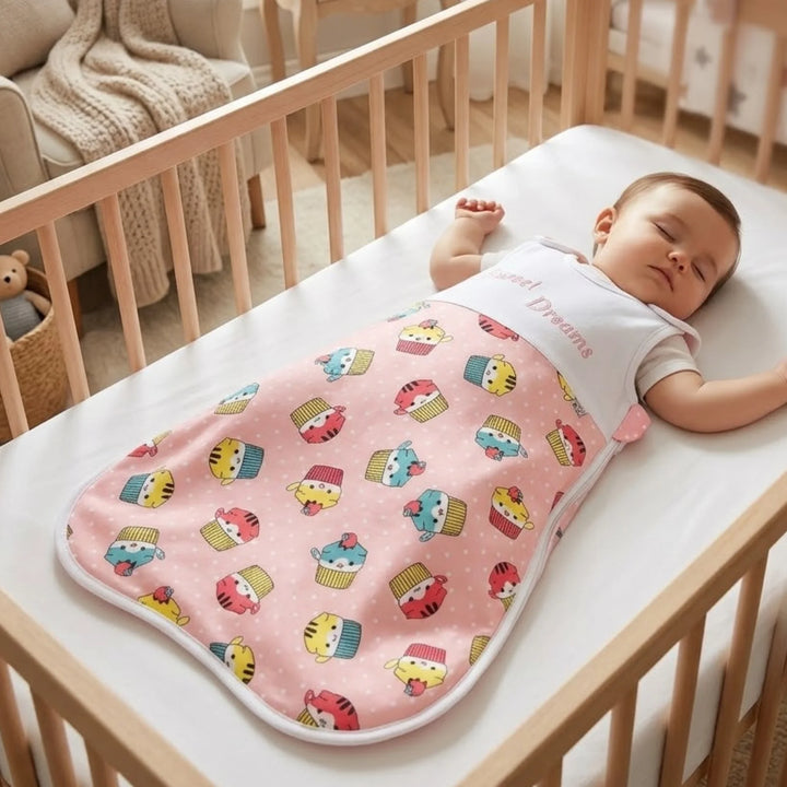 Rainy Детско спално чувалче Sweet Dreams Кексчета