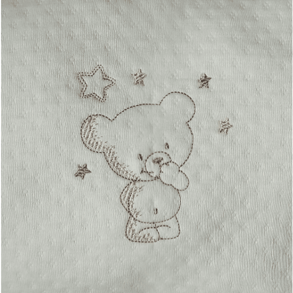 Rainy Възглавница за бебешка количка Cutie екрю