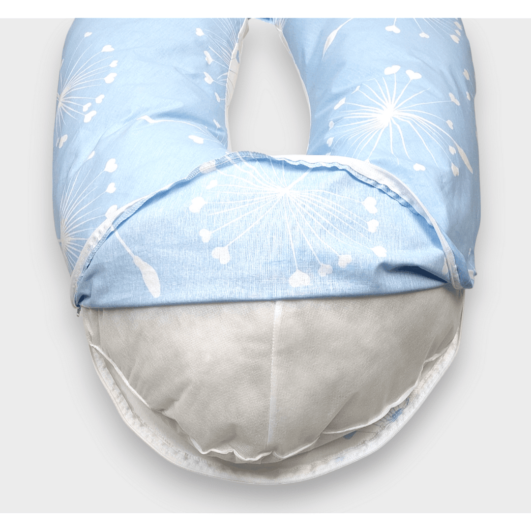 Rainy Възглавница за бременни и кърмене Basic Сини глухарчета