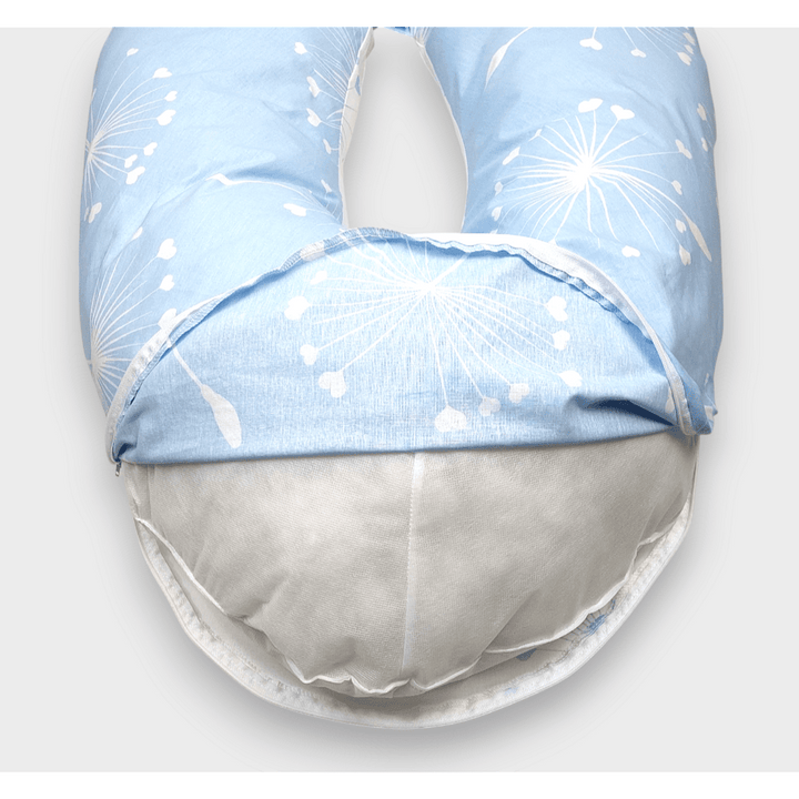 Rainy Възглавница за бременни и кърмене Basic Сини глухарчета