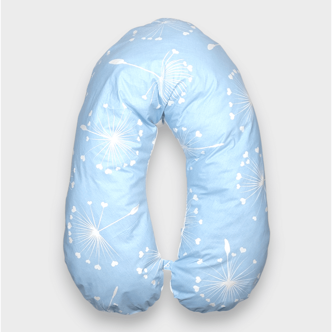 Rainy Възглавница за бременни и кърмене Basic Сини глухарчета