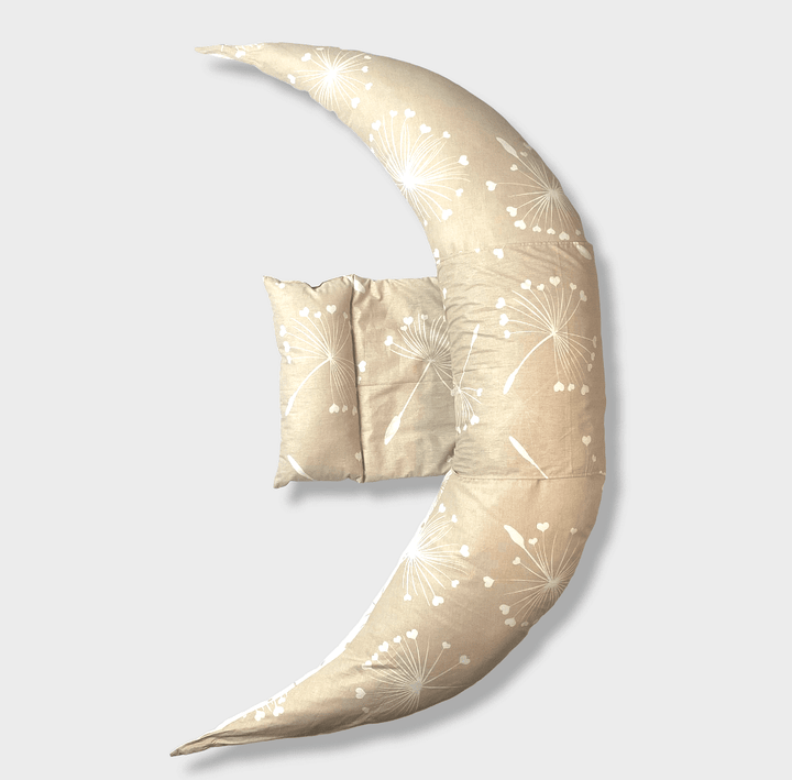 Rainy Възглавница за кърмене 10в1 Бежови глухарчета