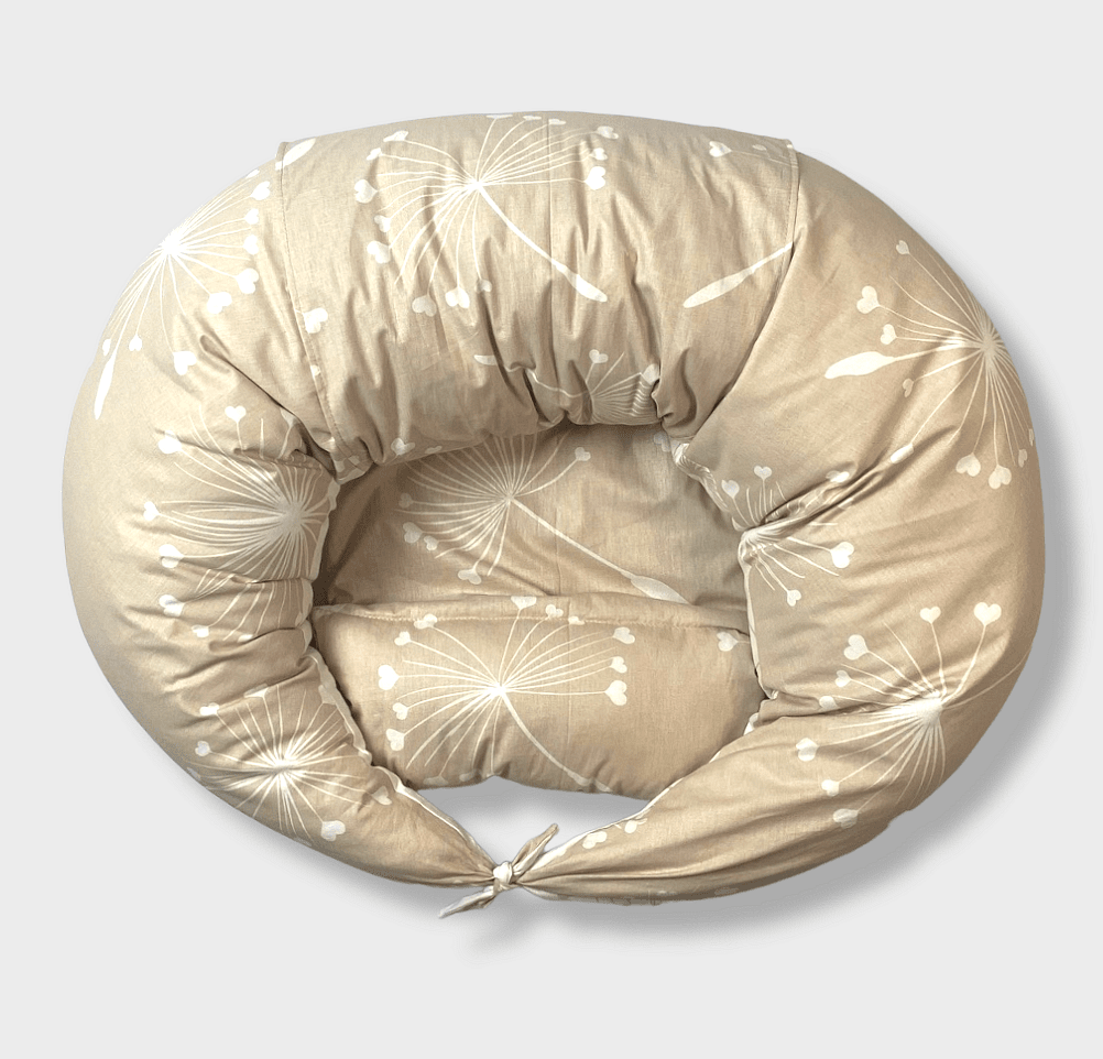 Rainy Възглавница за кърмене 10в1 Бежови глухарчета