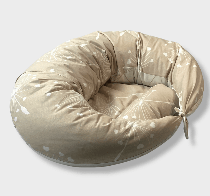 Rainy Възглавница за кърмене 10в1 Бежови глухарчета