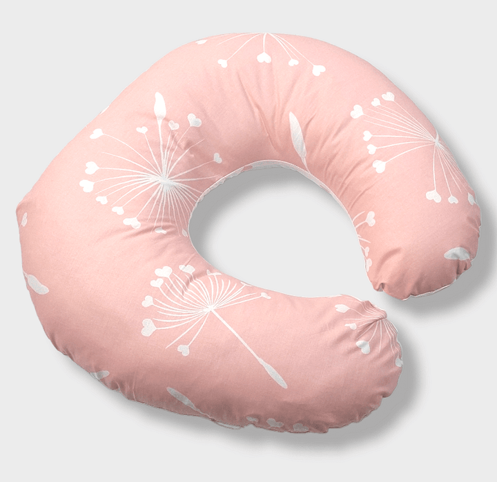 Rainy Възглавница за кърмене Розови глухарчета