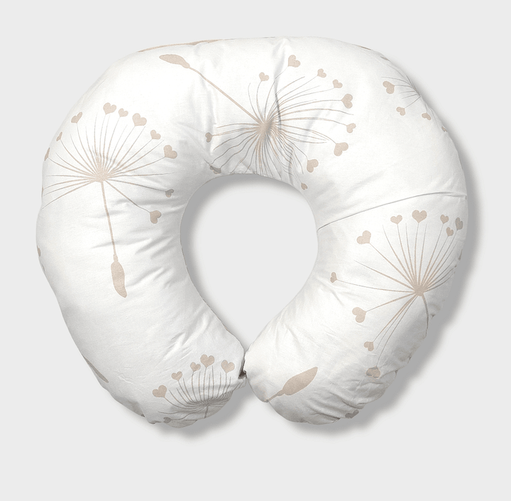 Rainy Възглавница за кърмене Бежови глухарчета