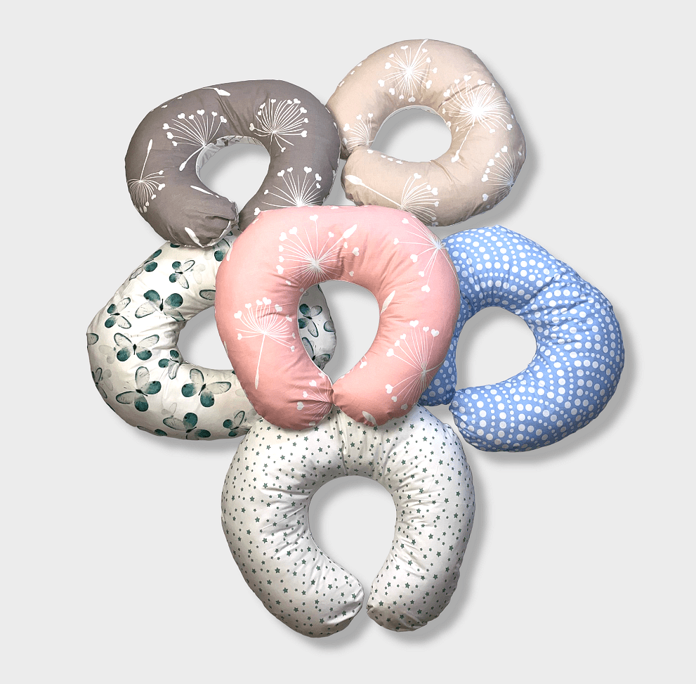 Rainy Възглавница за кърмене Пеперудки мента