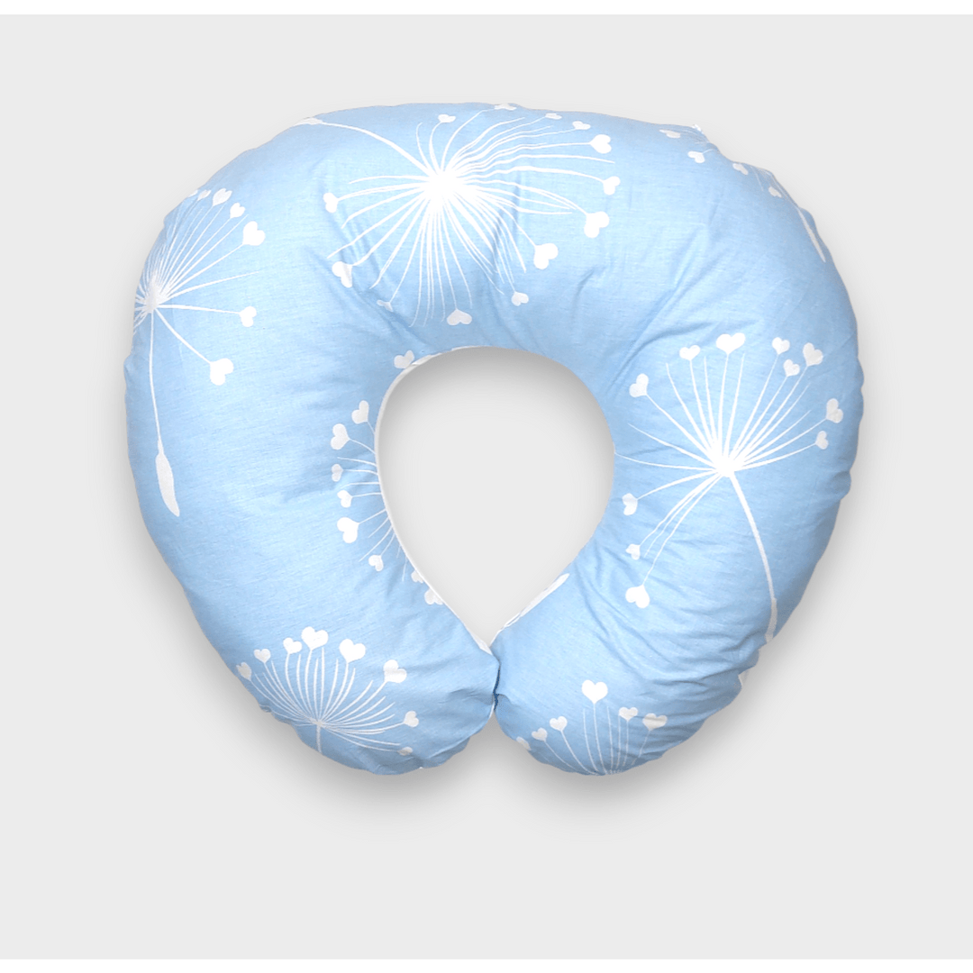 Rainy Възглавница за кърмене Сини глухарчета