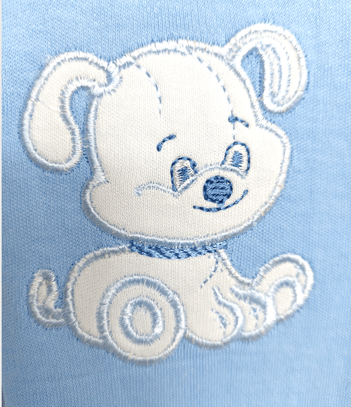 Rainy Бебешки комплект за изписване 7ч. Welcome Baby Dog