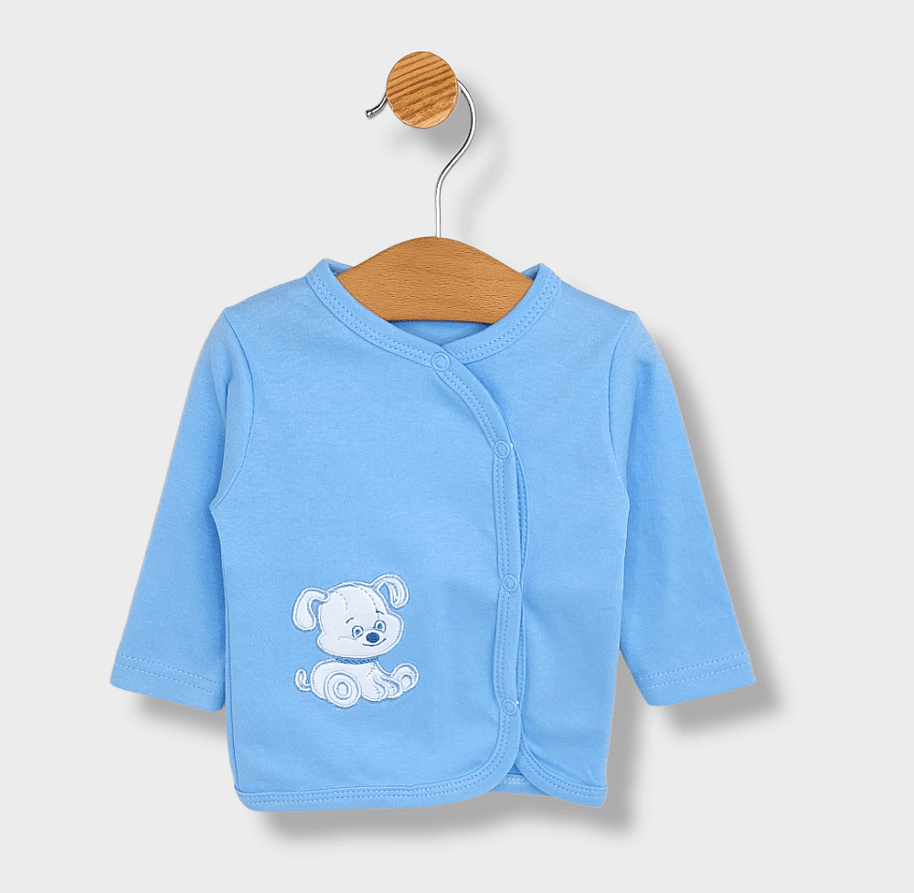 Rainy Бебешки комплект за изписване 7ч. Welcome Baby Dog