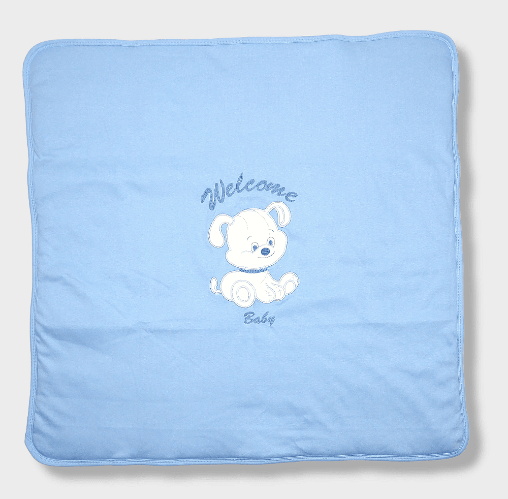 Rainy Бебешки комплект за изписване 7ч. Welcome Baby Dog