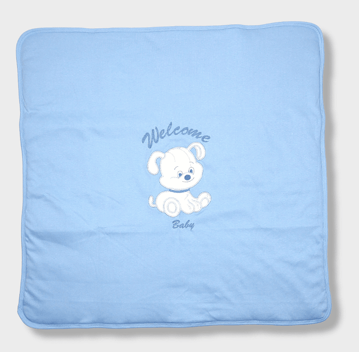 Rainy Бебешки комплект за изписване 7ч. Welcome Baby Dog
