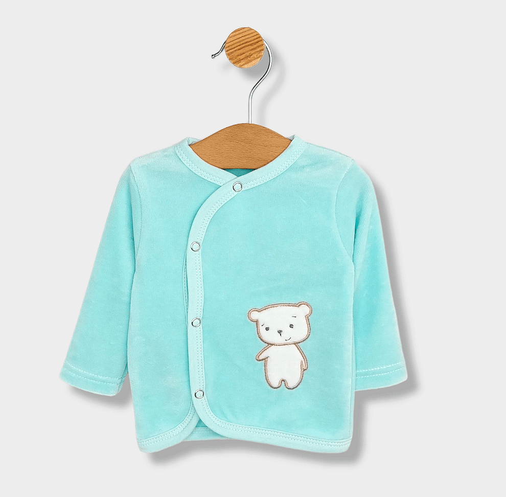 Rainy Зимен бебешки комплект за изписване 7ч. Welcome Baby Bear