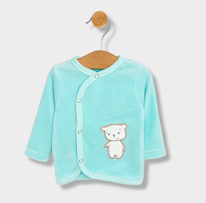 Rainy Зимен бебешки комплект за изписване 7ч. Welcome Baby Bear