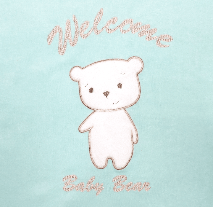 Rainy Зимен бебешки комплект за изписване 7ч. Welcome Baby Bear