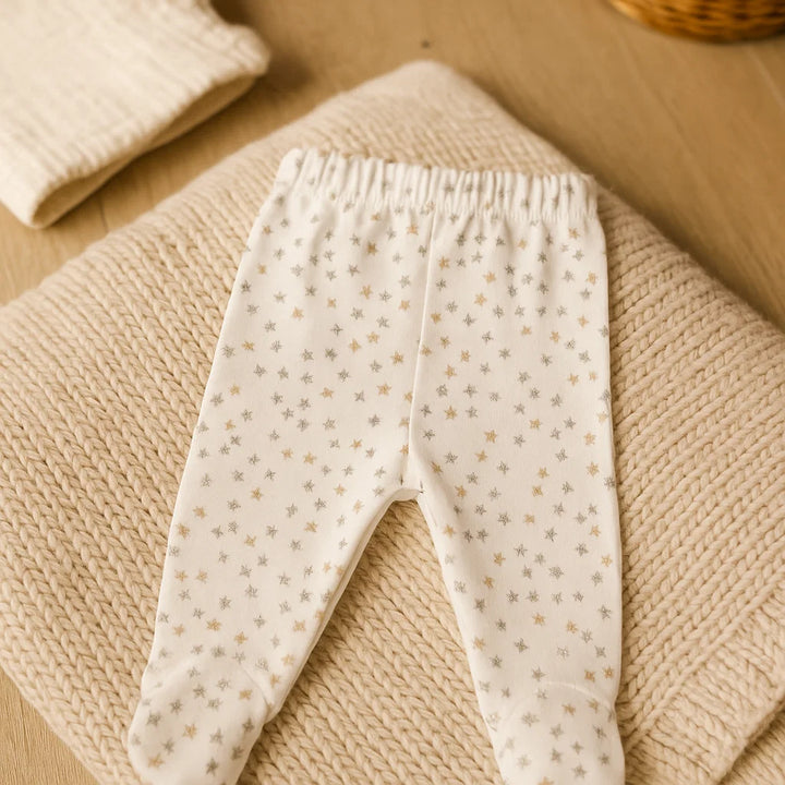 Rainy Бебешка ританка 48 - 68 см. Сиви и бежови звезди