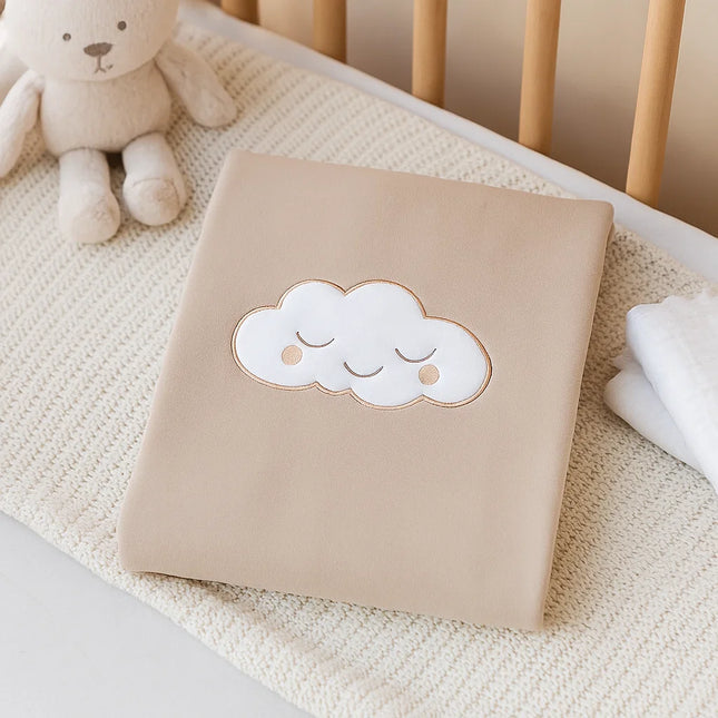 Rainy Бебешко одеяло Облаче 90/110 светло бежов