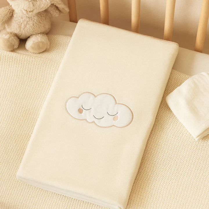 Rainy Бебешко одеяло Облаче 90/110 екрю