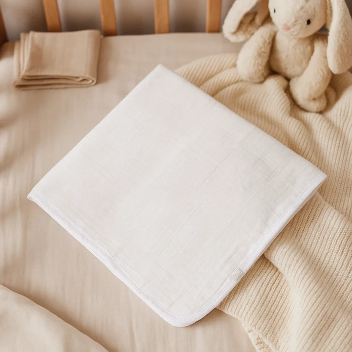 Rainy Бебешко муселиново одеяло 100/100 бял